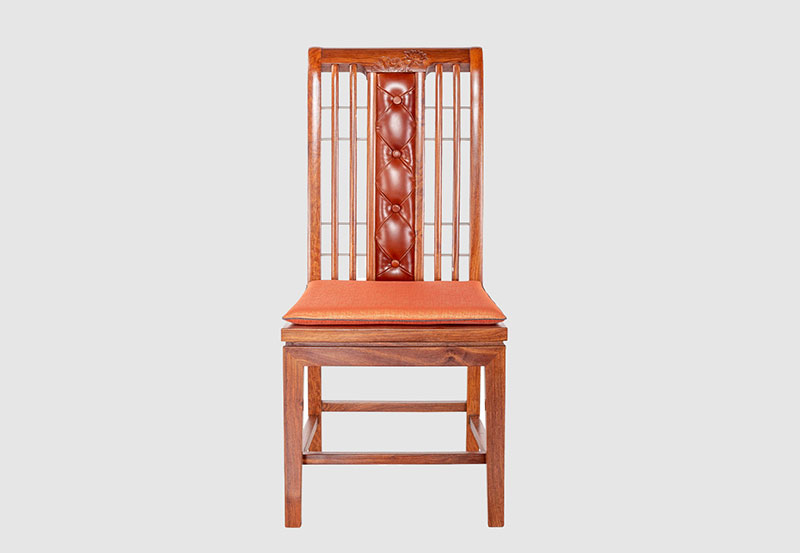 三门峡芙蓉榭中式实木餐椅效果图